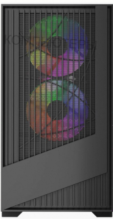 Корпус - арт-1186 Powercase Mistral Micro A12b Black (Cmma12b-L3) Макеевка