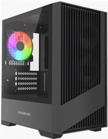 Корпус - арт-1186 Powercase Mistral Micro A12b Black (Cmma12b-L3) Макеевка