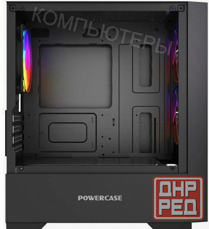 Корпус - арт-1186 Powercase Mistral Micro A12b Black (Cmma12b-L3) Макеевка - изображение 4