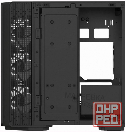 Корпус [арт-4427] Formula Crystal Z7 черный без бп Atx 11x120mm 4x140mm Макеевка - изображение 4
