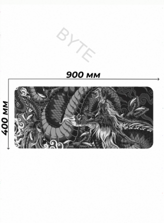 Коврик (арт-3124) для мышки Gaming Loot Xxl (900x400x3), темно-серый Макеевка