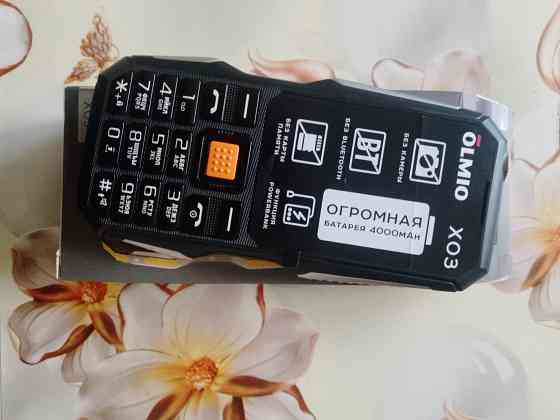 Телефон кнопочный с большой батарейкой Макеевка