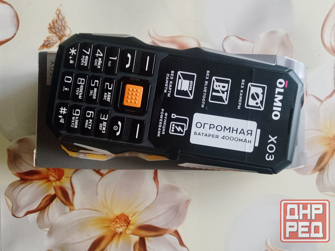 Телефон кнопочный с большой батарейкой Макеевка - изображение 1