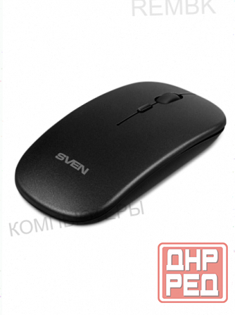 Мышь [арт-9512] беспроводная Sven Rx-565sw Grey (Usb, 1600dpi, 4but) (Sv-020903) Макеевка - изображение 2