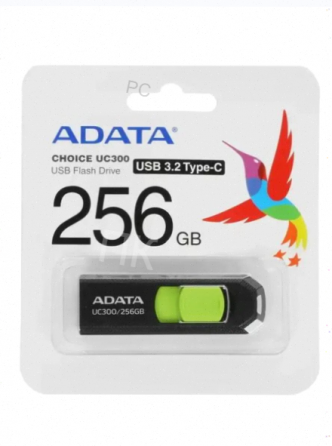 Память - арт-4358 Usb Flash 256 гб Uc300 Acho-Uc300-256g-Rbk/Gn черный Макеевка