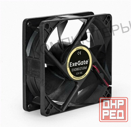 Вентилятор (арт:арт-5378) для корпуса Exegate Ex283381rus 80 мм Донецк - изображение 1