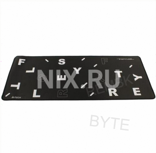 Коврик (арт:арт-1772) для мыши A4tech Fstyler Fp75 черный/белый 750x300x2мм Донецк