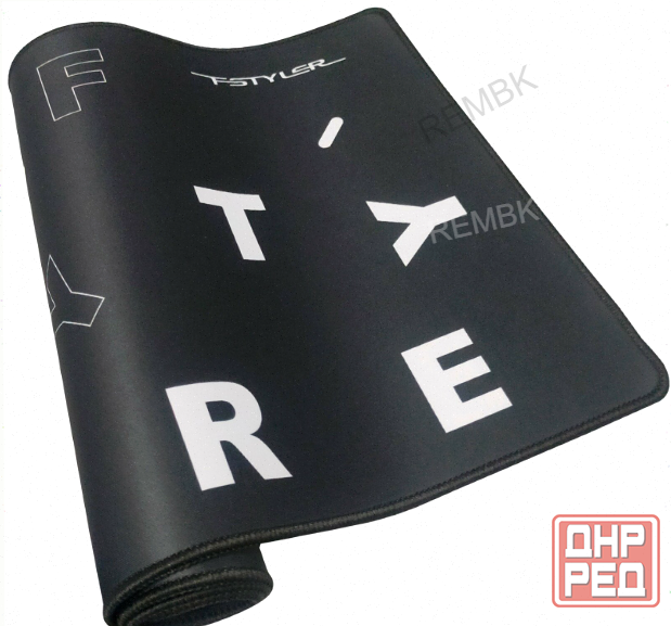 Коврик (арт:арт-1772) для мыши A4tech Fstyler Fp75 черный/белый 750x300x2мм Донецк - изображение 2