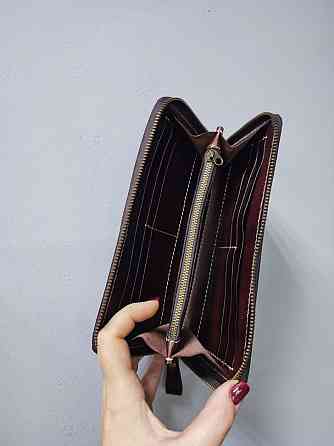 Клатч-кошелек из натуральной кожи ручной работы Донецк