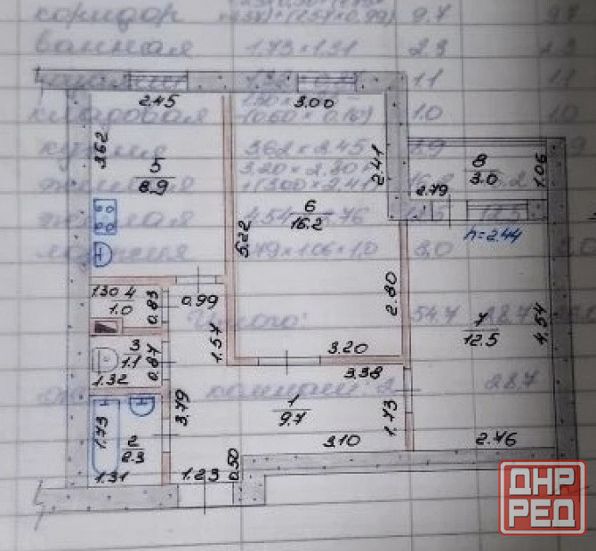 продам 2-х комнатную квартиру 55 кв.м. Новоазовск - изображение 12