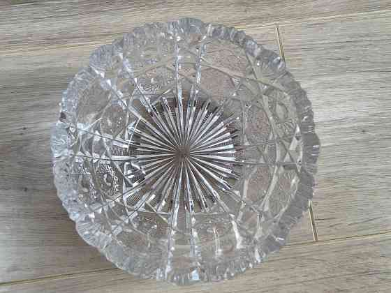 Хрустальные салатники круглые. Набор из 3 единиц Донецк