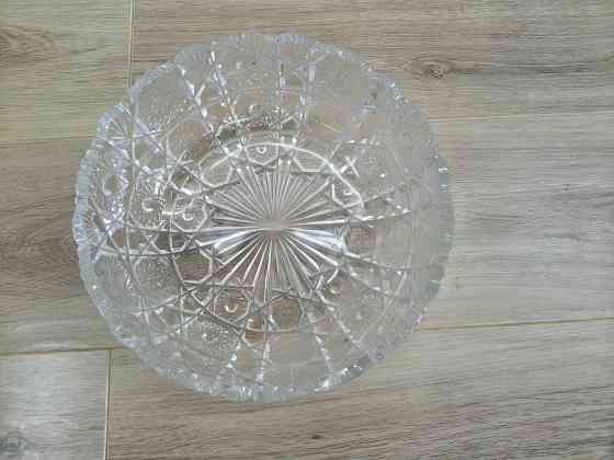 Хрустальные салатники круглые. Набор из 3 единиц Донецк