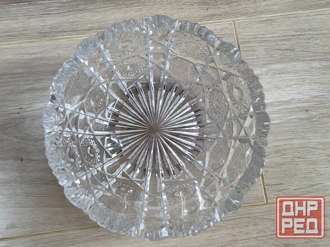 Хрустальные салатники круглые. Набор из 3 единиц Донецк - изображение 6