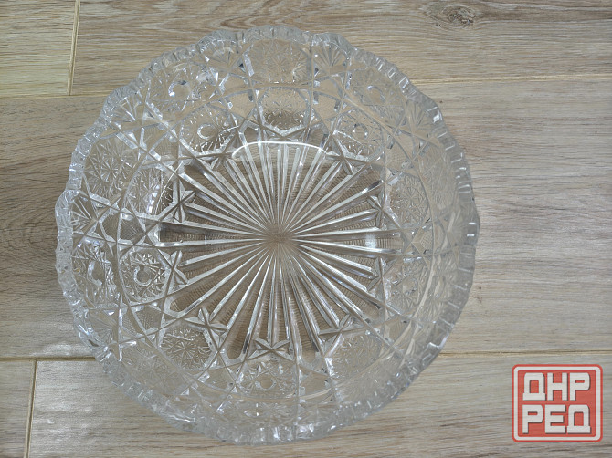 Хрустальные салатники круглые. Набор из 3 единиц Донецк - изображение 4