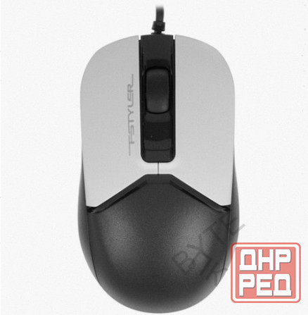Мышь [арт-3435] проводная A4tech Fstyler Fm12 черный Донецк - изображение 1