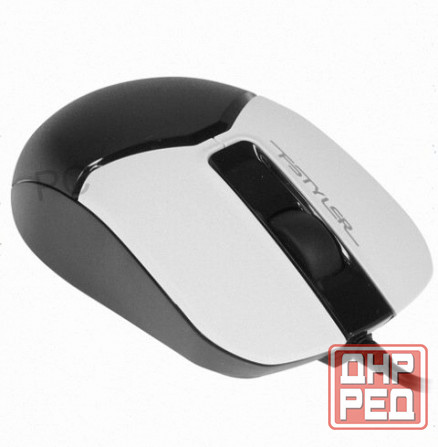 Мышь [арт-3435] проводная A4tech Fstyler Fm12 черный Донецк - изображение 2