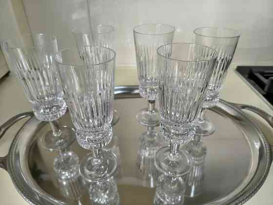 Хрустальные фужеры на ножке Донецк