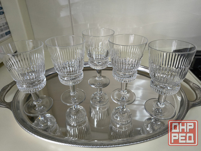 Хрустальные фужеры на ножке Донецк - изображение 7