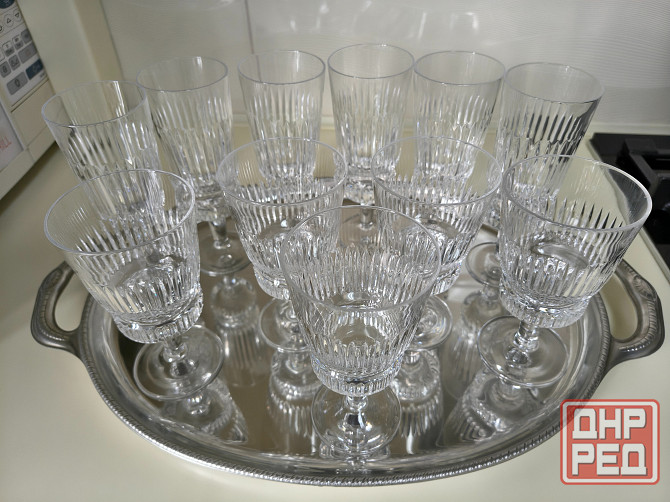 Хрустальные фужеры на ножке Донецк - изображение 8