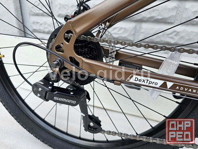 Велосипед 24 DEXTpro 002 Бронзовый R24 подростковый Донецк - изображение 4