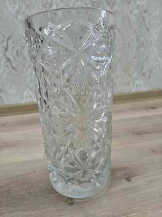 Хрустальные вазы для цветов, пепельница, Рог Изобилия Донецк