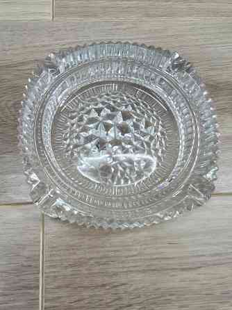 Хрустальные вазы для цветов, пепельница, Рог Изобилия Донецк