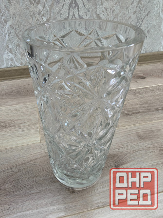 Хрустальные вазы для цветов, пепельница, Рог Изобилия Донецк - изображение 2