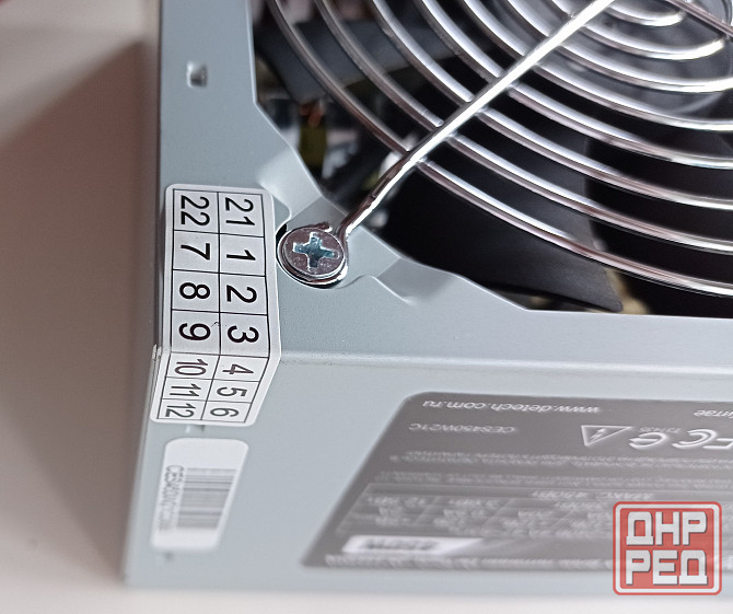 Новый блок питания DeTech, 450W. Донецк - изображение 3