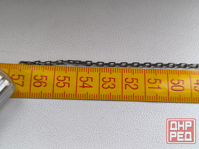 Серебряная цепочка б/у 56,5 см Донецк - изображение 4