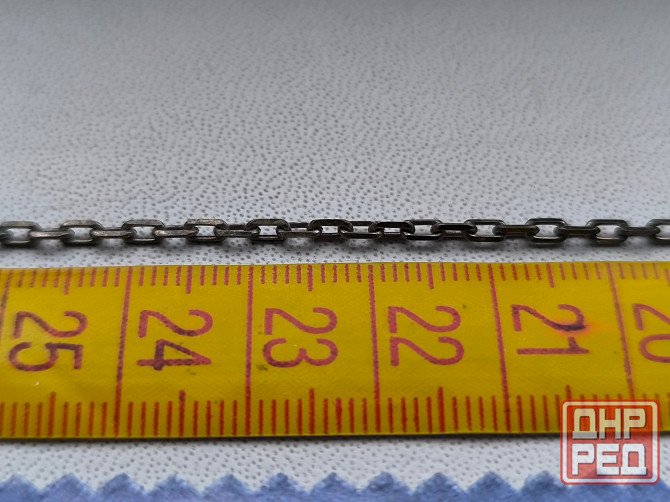 Серебряная цепочка б/у 56,5 см Донецк - изображение 5