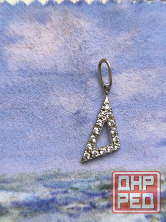 Серебряный кулон б/у Донецк - изображение 1