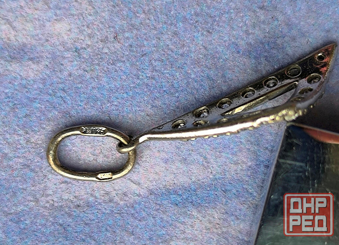 Серебряный кулон б/у Донецк - изображение 3