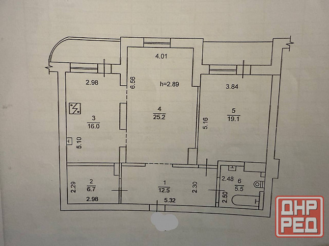 Новострой Постышева 97м2 Донецк - изображение 5