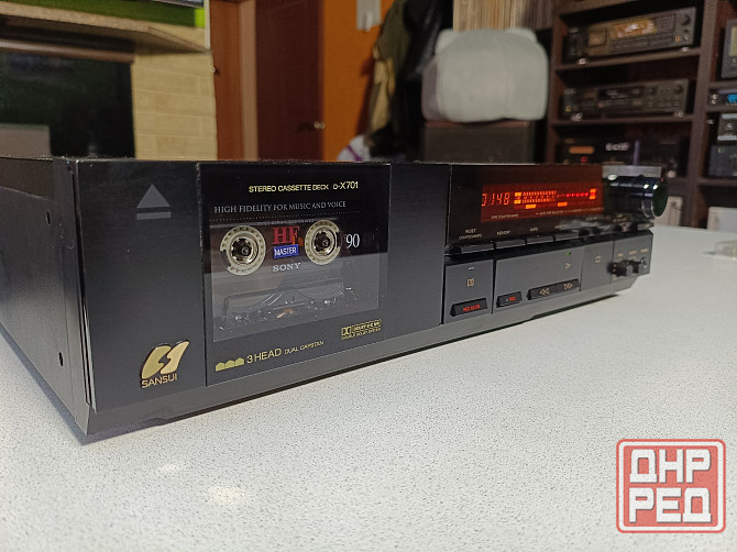 Кассетный магнитофон "Sansui"- D-X 701 Донецк - изображение 1
