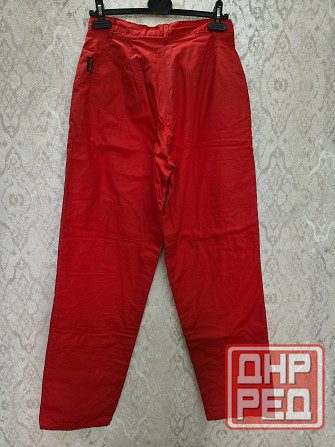 Брюки красные стильные, утепленные. Новые Донецк - изображение 2