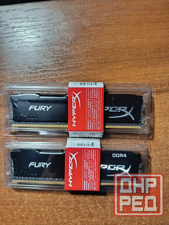 Kingston HyperX Fury 16GB DDR4 (2x8) 3200MHz Донецк - изображение 1