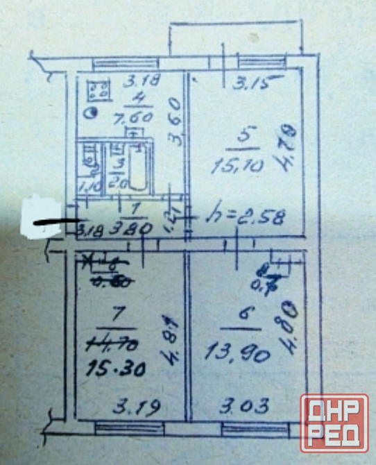 Продам 3х ком квартиру в Киевском районе Донецк - изображение 2