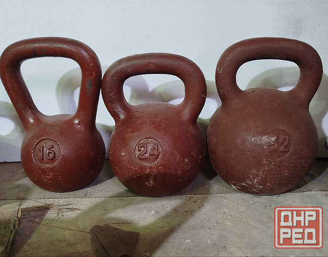 Гири 16 24 32 кг Донецк - изображение 1