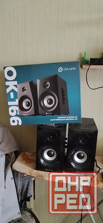 продам аудиоколонки 2. 0 "оклик" модель ок-166 Донецк - изображение 1