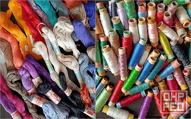 Нитки для шитья и вышивки Донецк - изображение 1