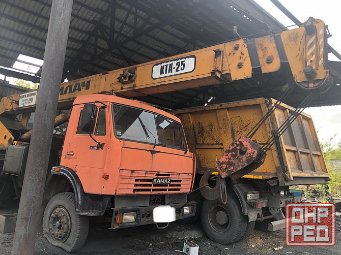 Продается автокран Камаз Донецк - изображение 1