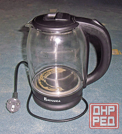 Электрочайник Василиса Ва-1034 черный Донецк - изображение 1