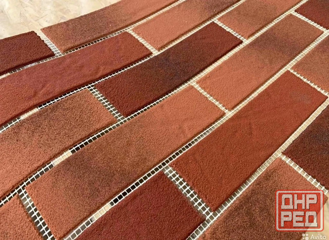 Гибкий кирпич на сетке с защитной пленкой Донецк - изображение 4