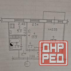 Продам 2 ком кв в Калининском р-н по ул Владычанского Донецк - изображение 1