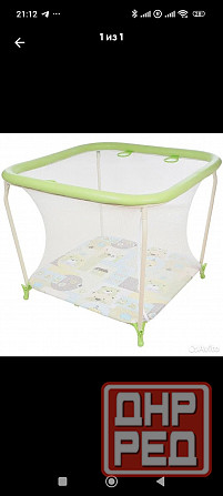 Детский манеж складной Макеевка - изображение 1