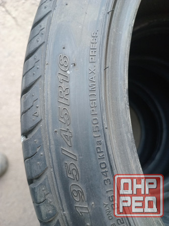 Продаю резину 195 45 16,комплект Донецк - изображение 2