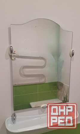 Зеркало с полочкой в ванную Донецк - изображение 1