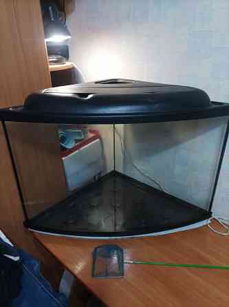 Аквариум угловой 80л. Донецк