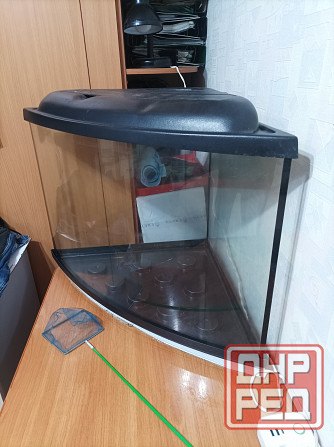 Аквариум угловой 80л. Донецк - изображение 2