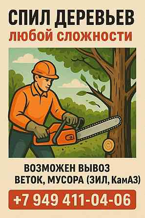 Спил деревьев Макеевка